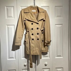 Calvin Klein trench coat xs